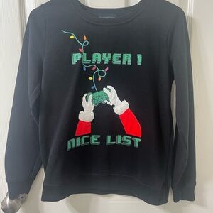 Black Holiday Kids Sweater